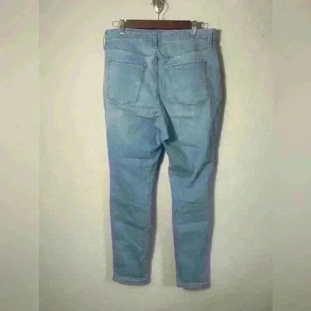 Universal Thread Women’s High Rise Skinny Light Wash 12/31 R - Picture 4 of 7